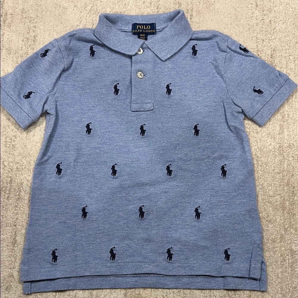 Polo by Ralph Lauren Kids Light Blue Polo Shirt